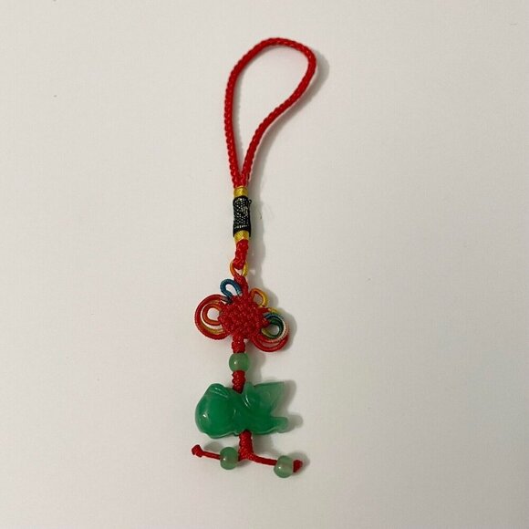 Chinese Zodiac Jade Rat Lucky Charm - Picture 1 of 13